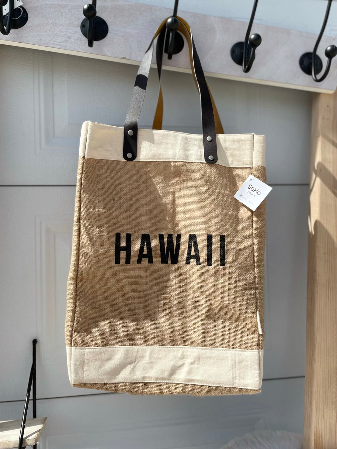SoHa LIVING 日本未上陸のハワイ人気店 マーケットバッグ HAWAII 大