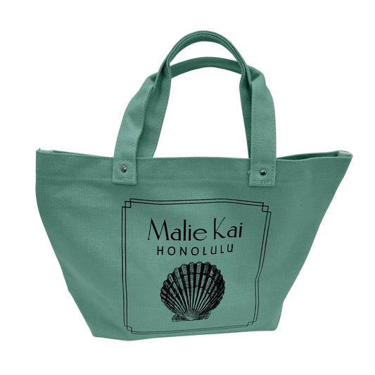 Malie Kai Chocolates HONOLULU 限定 ミニサイズトートバッグ ハワイで大人気 グリーン S