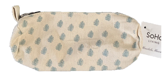 SoHa LIVING ペンケース ピンク リーフ柄