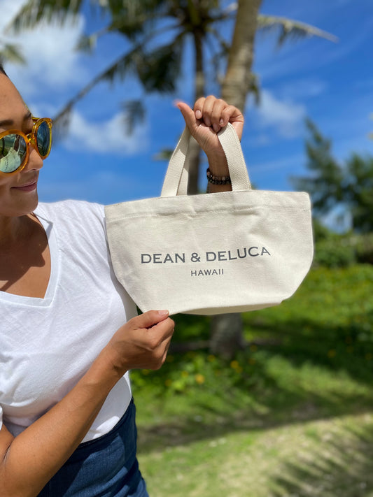 DEAN &DELUCA トートバッグ ハワイ限定 数量限定 ナチュラル S